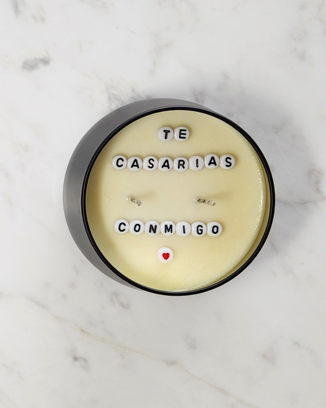 Vela con Mensaje Personalizado Oculto