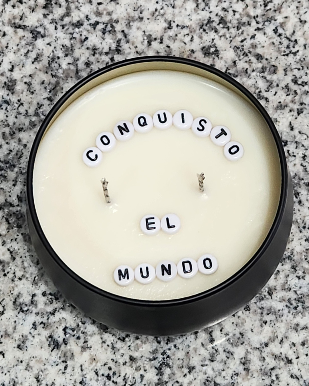 Vela con Mensaje Personalizado Oculto