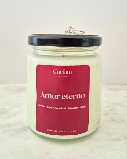 Vela con Joya Oculta